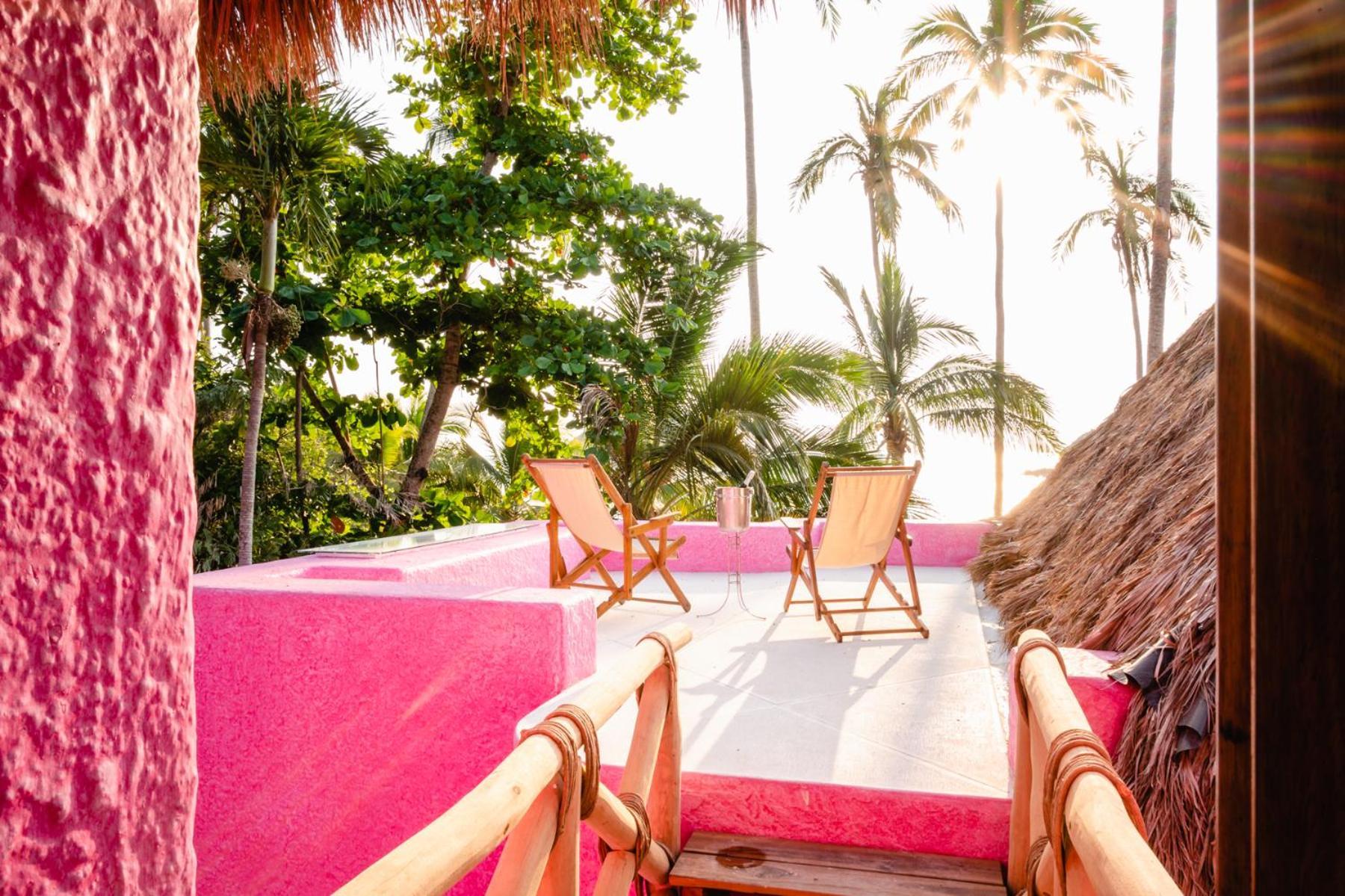 Playa Rosa Bungalows Careyes Eksteriør bilde