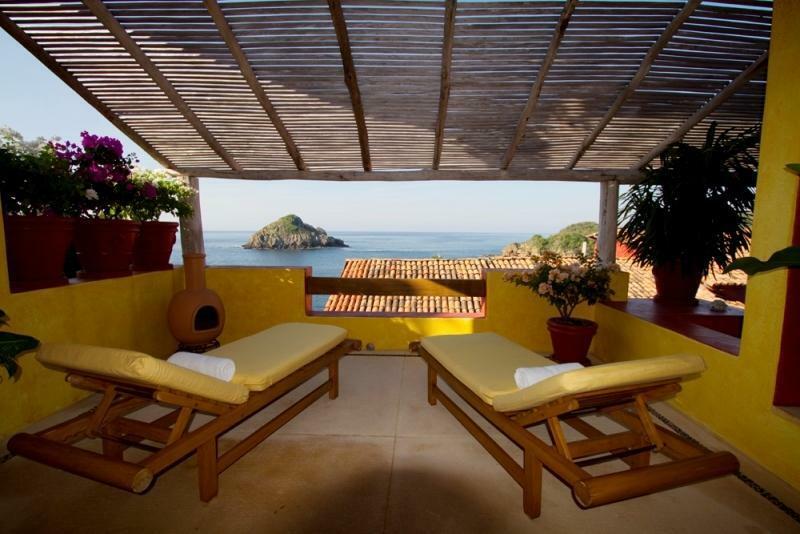 Playa Rosa Bungalows Careyes Eksteriør bilde